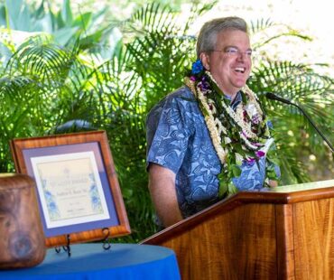 Punahou Alumni Association Honors Andy Bunn ‘86 with ‘O’ in Life Award